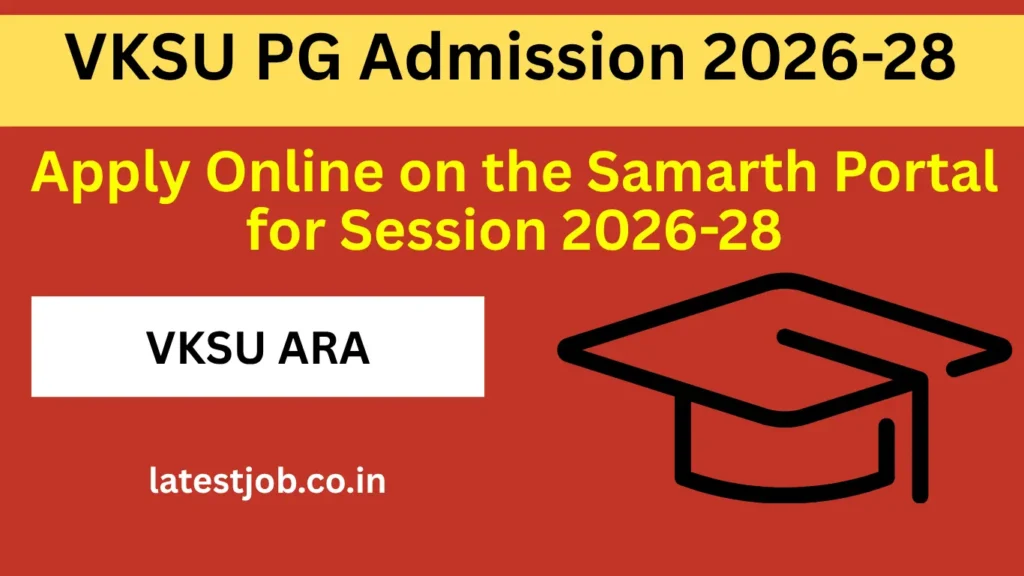 VKSU PG Admission 2026