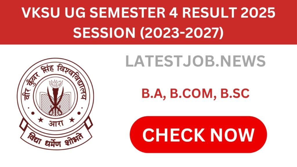 VKSU UG Semester 4 Result 2023-27