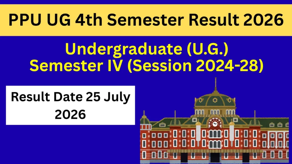 PPU UG 4th Semester Result 2026